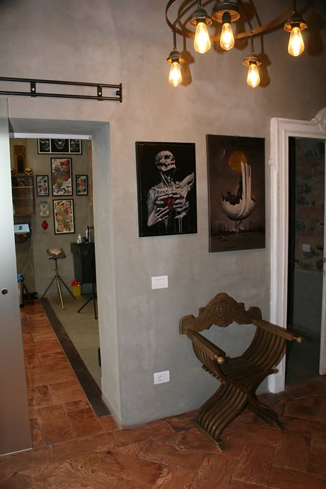 Giulio Canepa Tattoo Art Studio interni